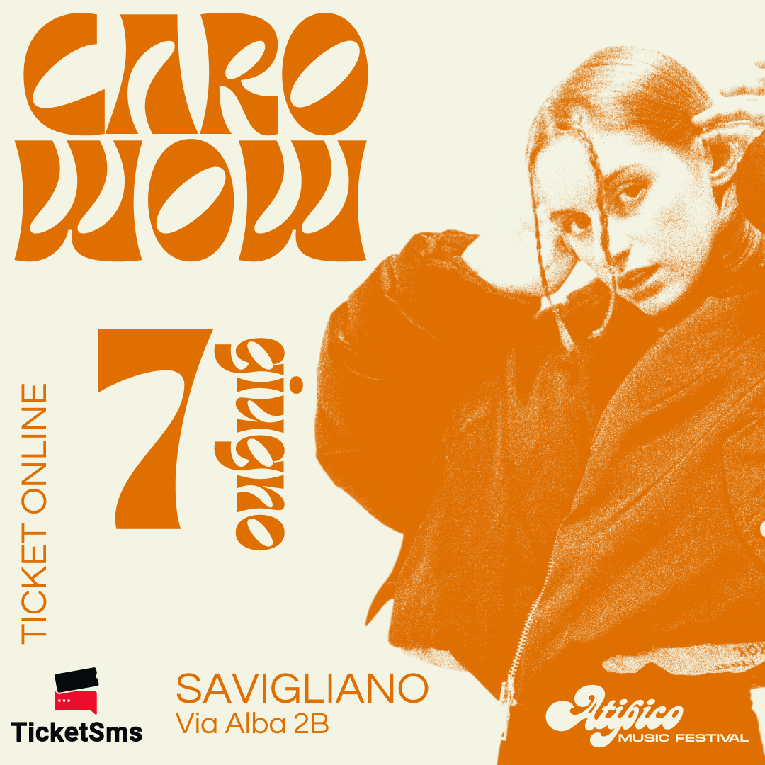 caro wow atipico music festival, 7 giugno 2024 a savigliano (cn)